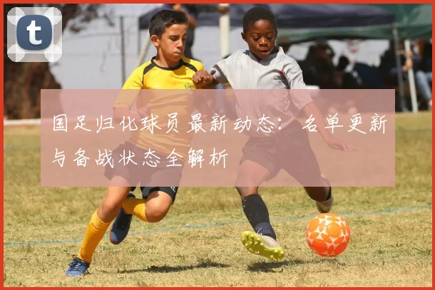 国足归化球员最新动态：名单更新与备战状态全解析