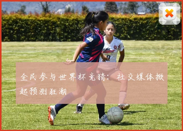 全民参与世界杯竞猜:社交媒体掀起预测狂潮